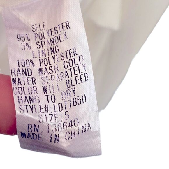 Lulu's White Open Back Dress Size Small - Picture 5 of 5